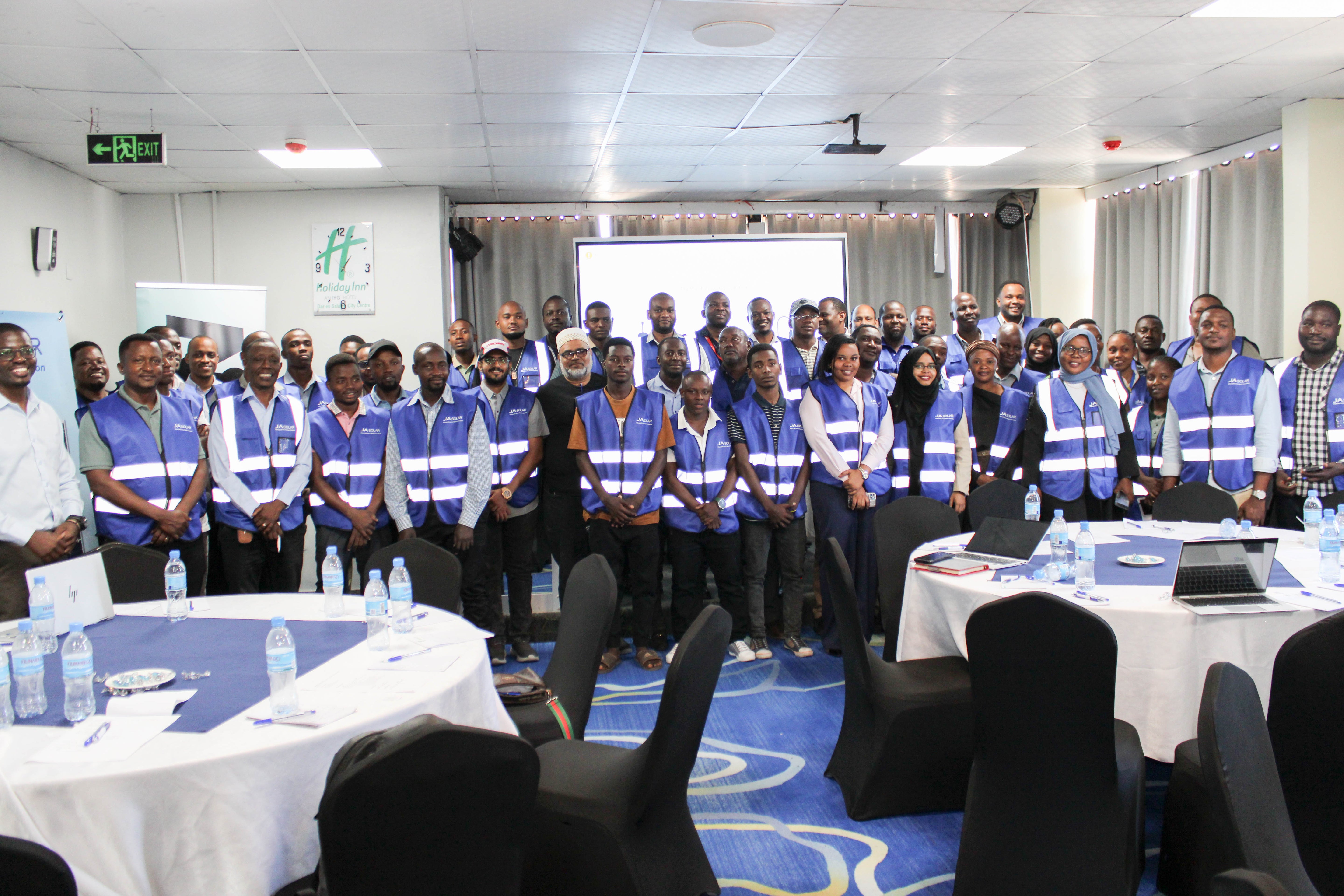 Mastering Solar Excellence: Advanced Solar Training in Dar es Salaam with JA Solar.