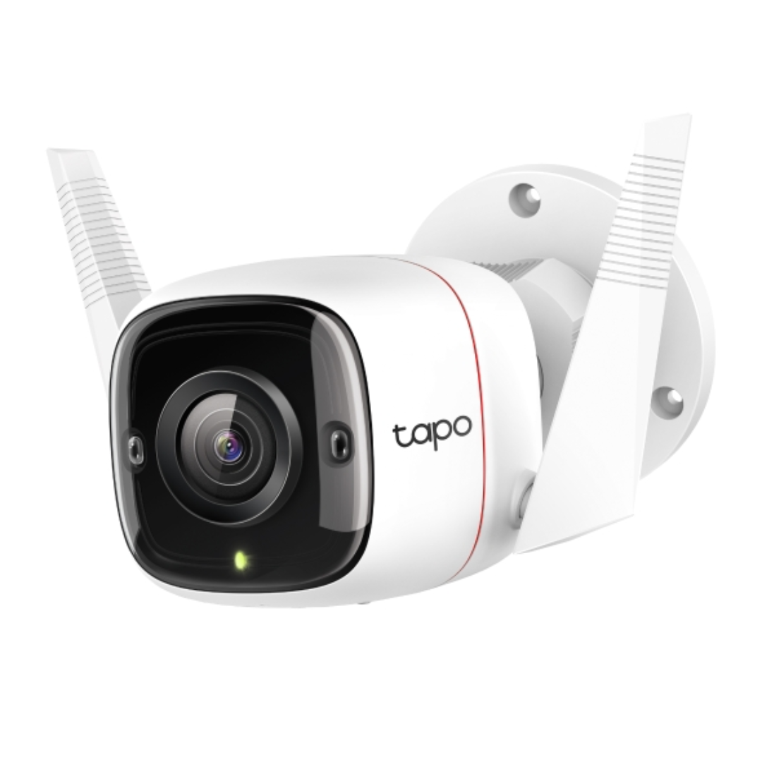 TPLink TAPO 3MP  Outdoor Bullet Wi-Fi Camera, 2 Year Warranty