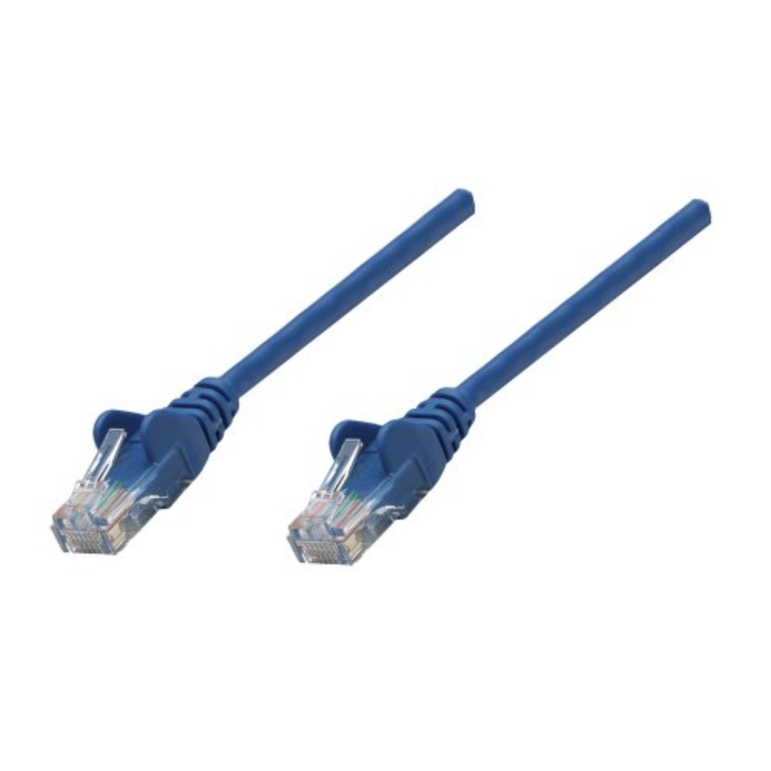 EVI CAT6A 1M UTP Patch Cord, BLUE