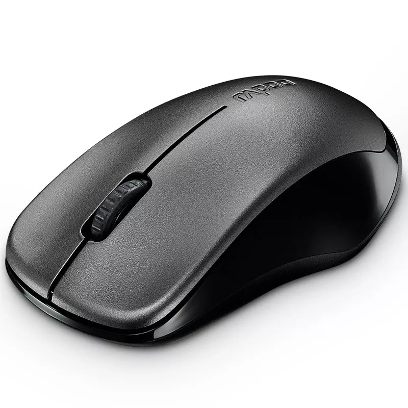 Rapoo Wireless Optical Mouse Black, 1 Year Warranty