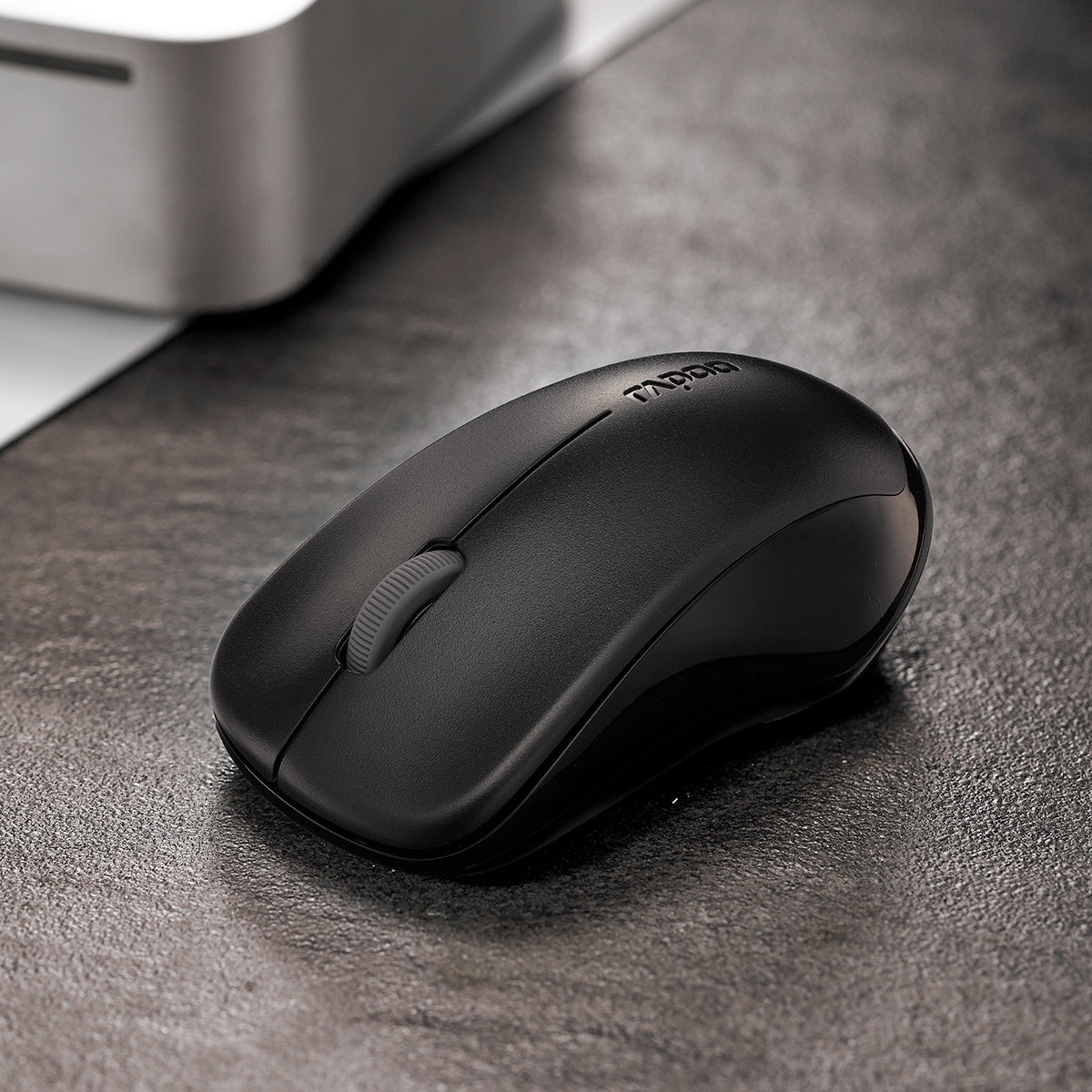Rapoo Wireless Optical Mouse Black, 1 Year Warranty