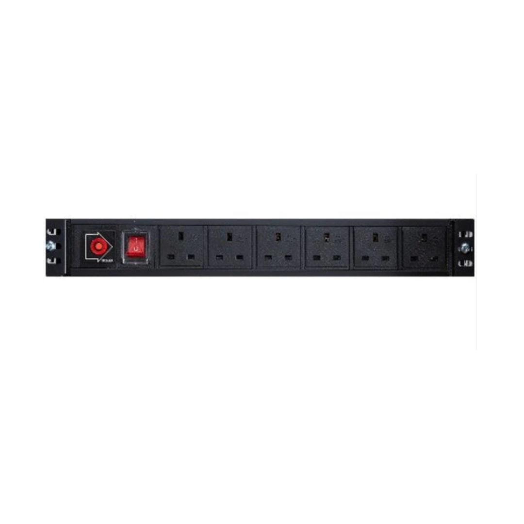 Evi PDU 6 sockets UK plug