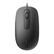 Rapoo Wired Optical Mouse Black, 1 Year Warranty