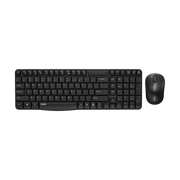 Rapoo Wireless Multimedia Keyboard & Optical Mouse US_Black, 1 Year Warranty