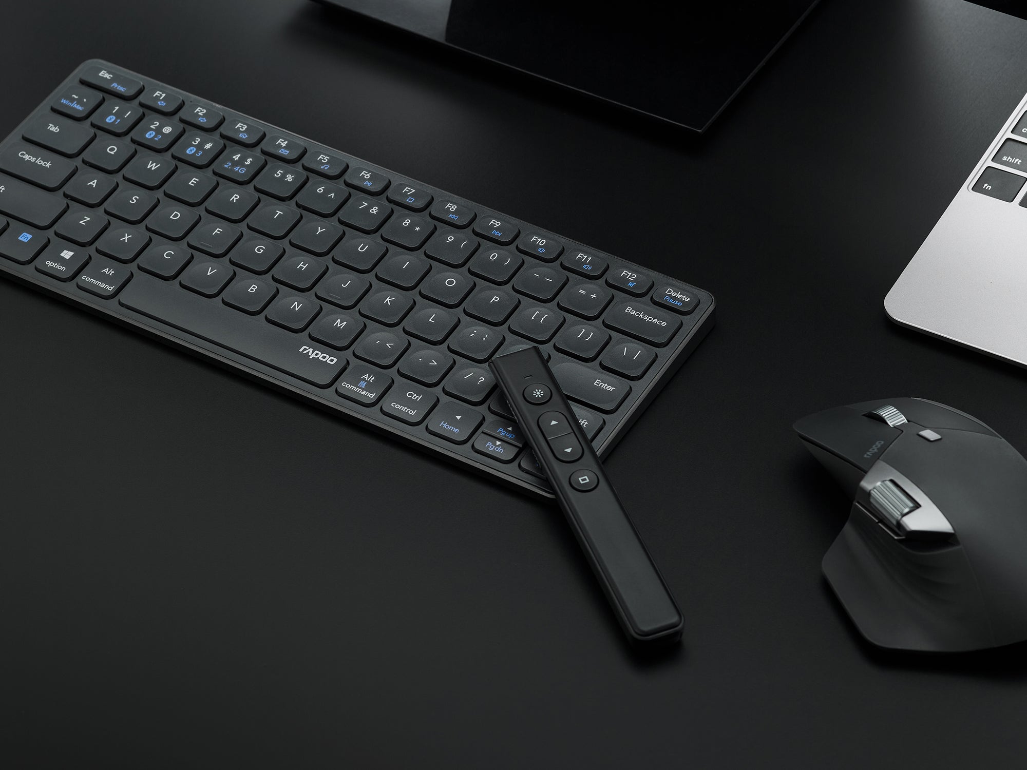 Rapoo Wireless Presenter Black, 1 Year Warranty