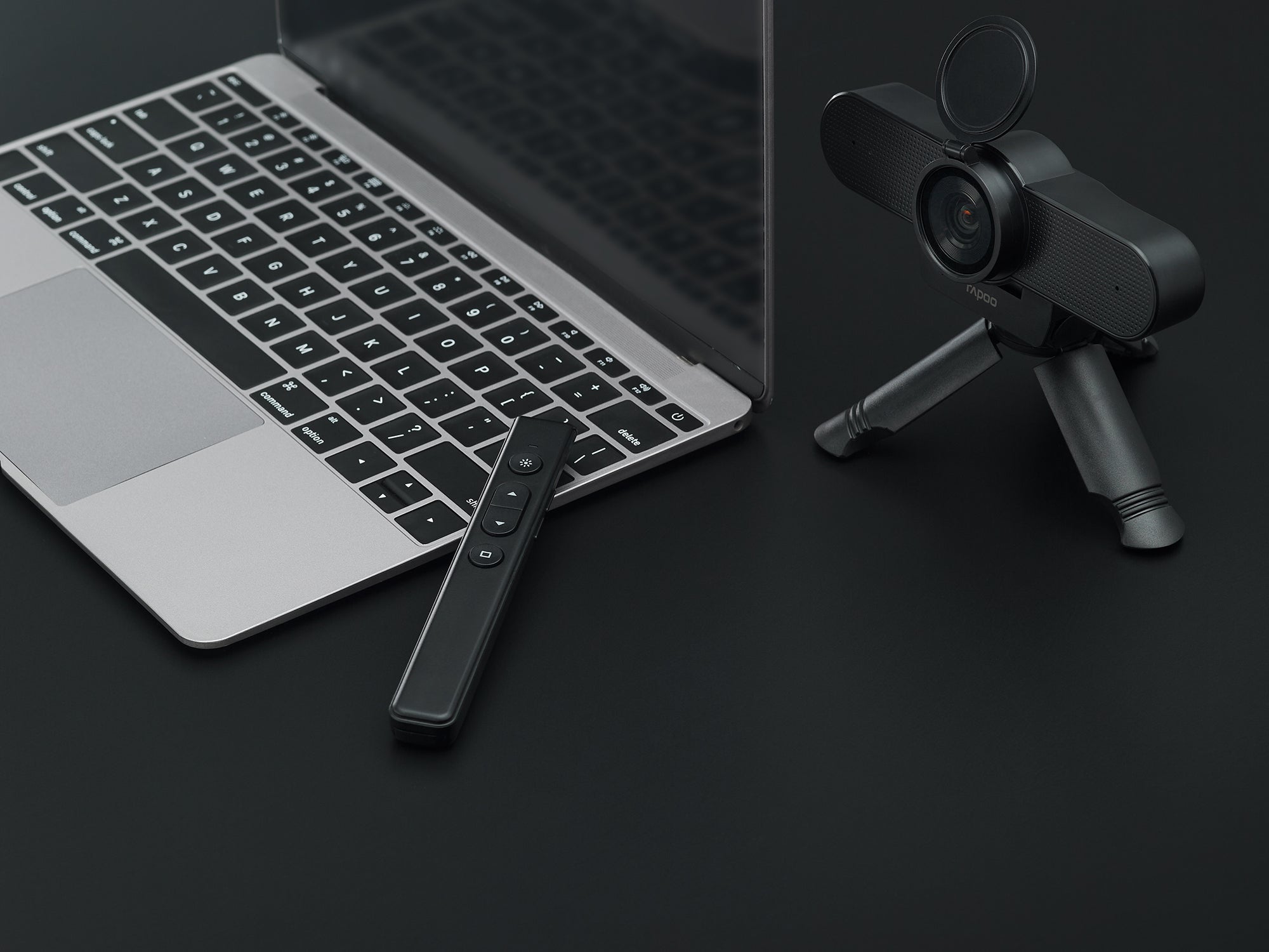 Rapoo Wireless Presenter Black, 1 Year Warranty