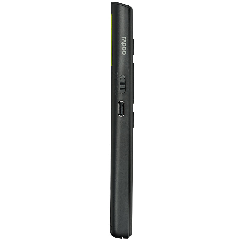 Rapoo Wireless Presenter Black, 1 Year Warranty