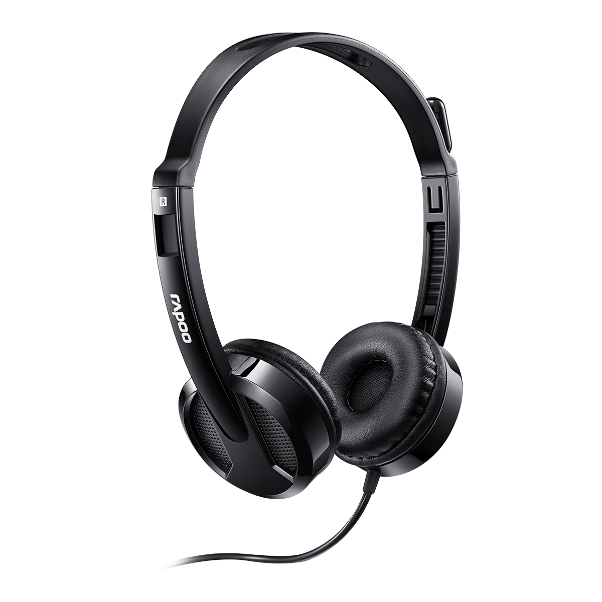 Rapoo USB Stereo headset Black, 1 Year Warranty