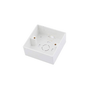 EVI Back Box for Faceplate, White