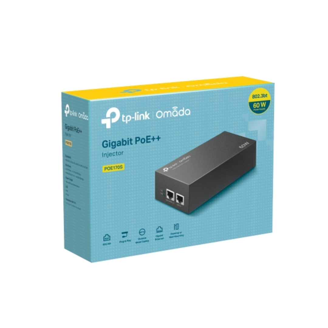 TP-link Omada PoE++ Injector, 2 Year Warranty