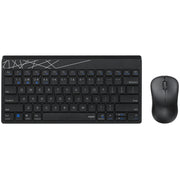 Rapoo Multi-mode Wireless Keyboard & Mouse US_Black, 1 Year Warranty