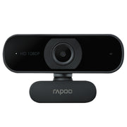Rapoo 1080P Webcam with Microphone, 1 Year Warranty