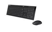 Rapoo Multi-mode Wireless Keyboard & Mouse US_Black, 1 Year Warranty