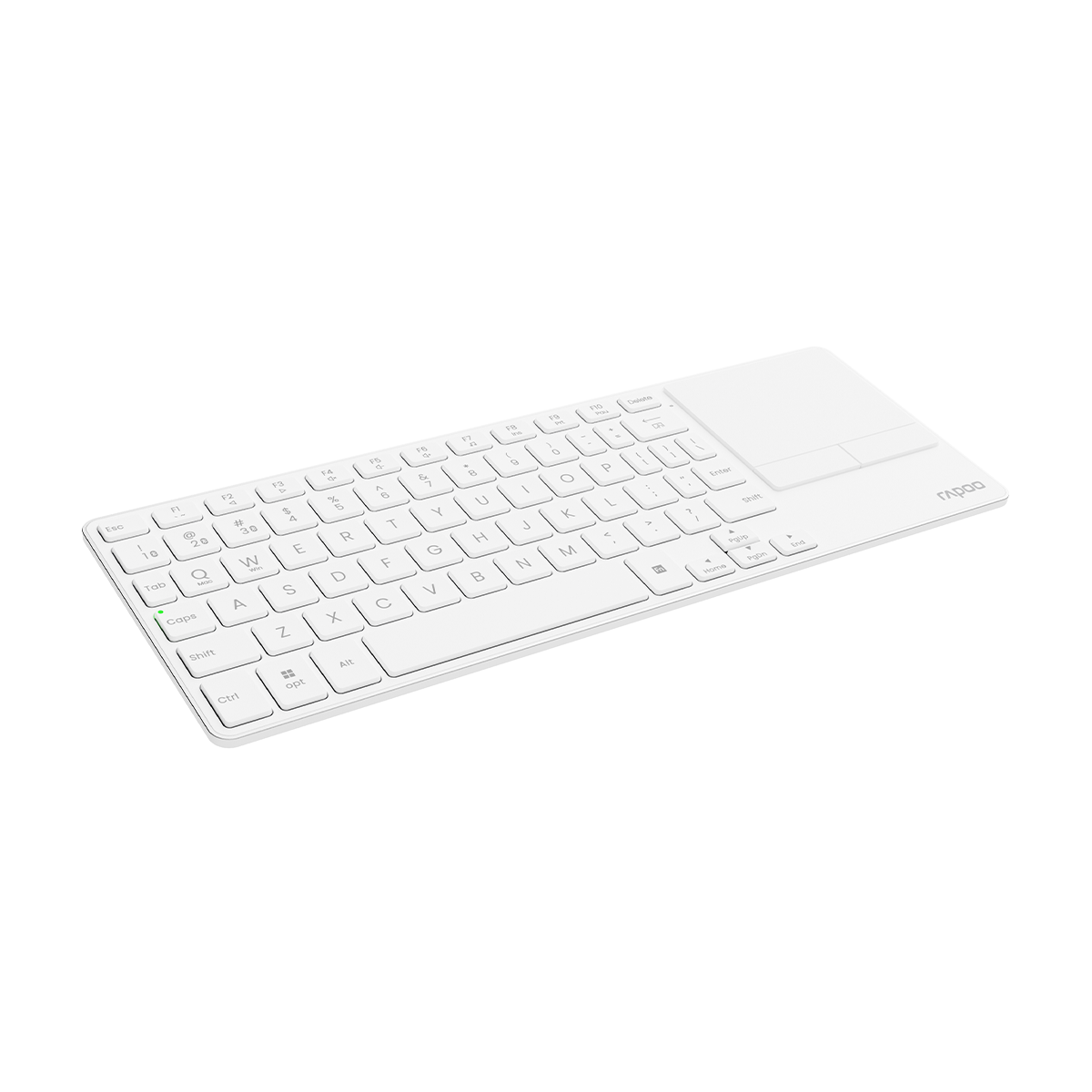 Rapoo Multi-mode wireless Keyboard US_White, 1 Year Warranty