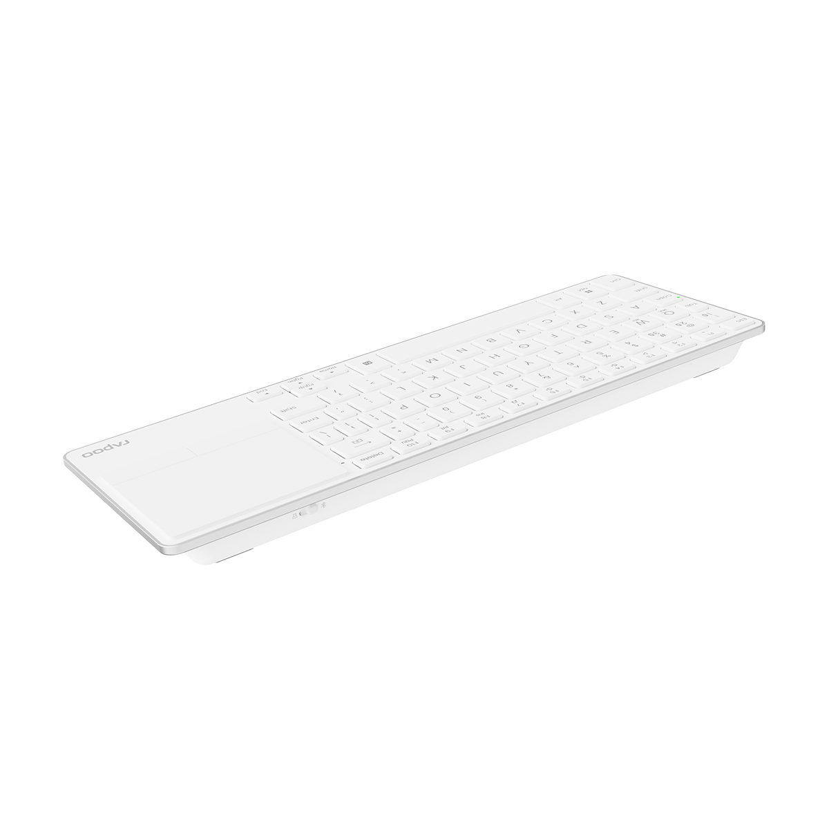 Rapoo Multi-mode wireless Keyboard US_White, 1 Year Warranty