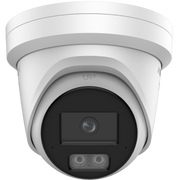 Hikvision 4MP 2.8MM ColorVu Dome with Strobe & Audible Warning, 3 Year Warranty