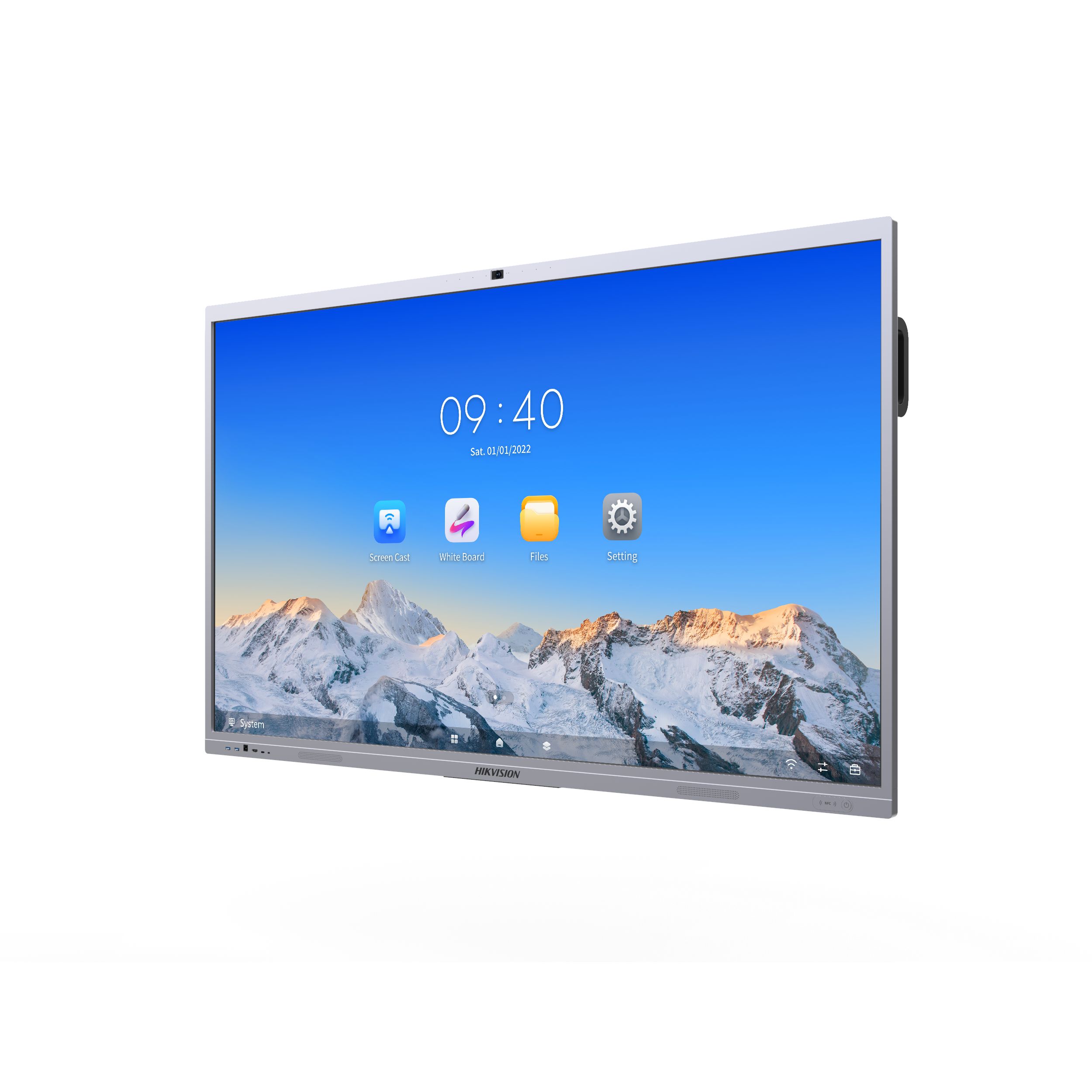 Hikvision 86" 4K Interactive Display with inbuilt Camera