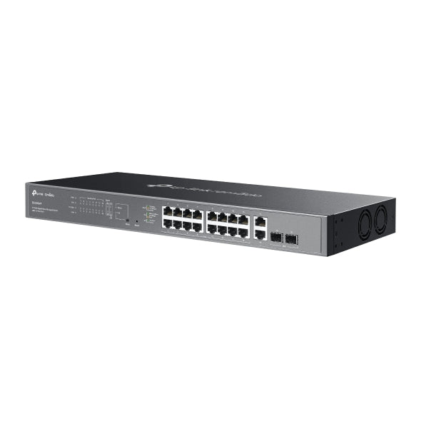 TP-Link Omada 20-Port Gigabit Easy Managed Switch with 16-Port PoE+, 2 Year Warranty