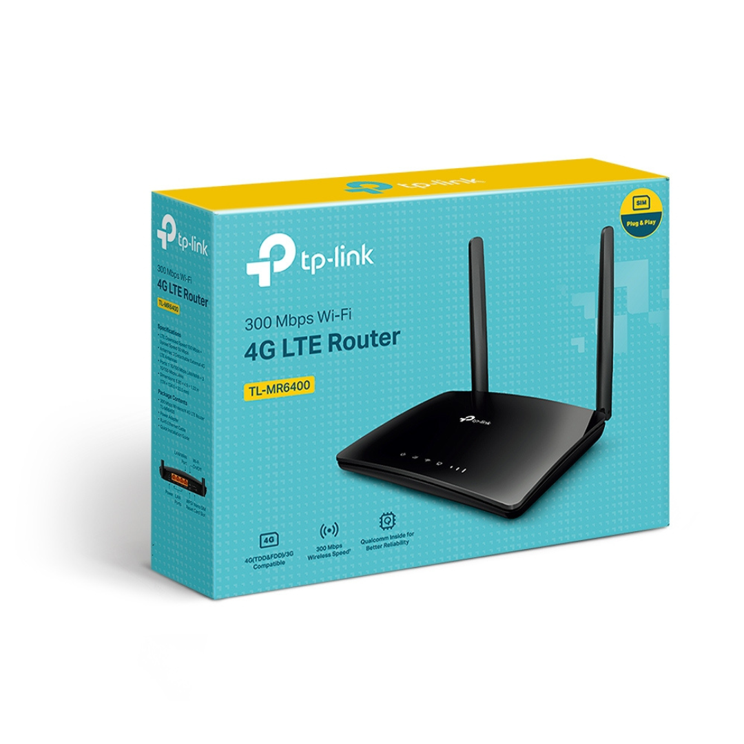 TP-link 300Mbps Wireless N 4G LTE Router, 2 Year Warranty