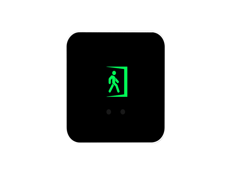 Surface Installation No touch Exit Button