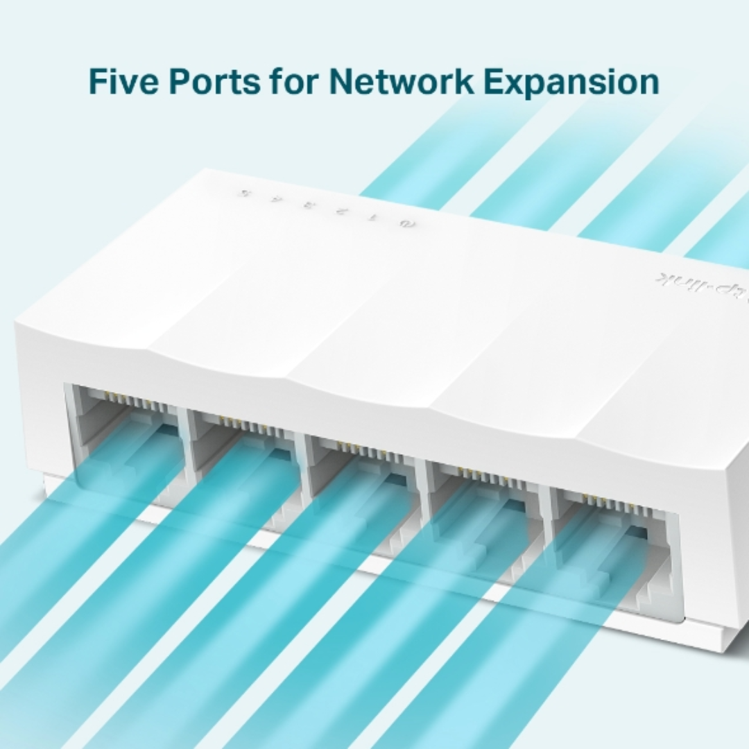 TP-link 5-Port 10/100Mbps Desktop Switch,2 Year Warranty