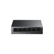 TP-Link 6-Port 10/100 Mbps Desktop Switch with 4-Port PoE, 2 Year Warranty
