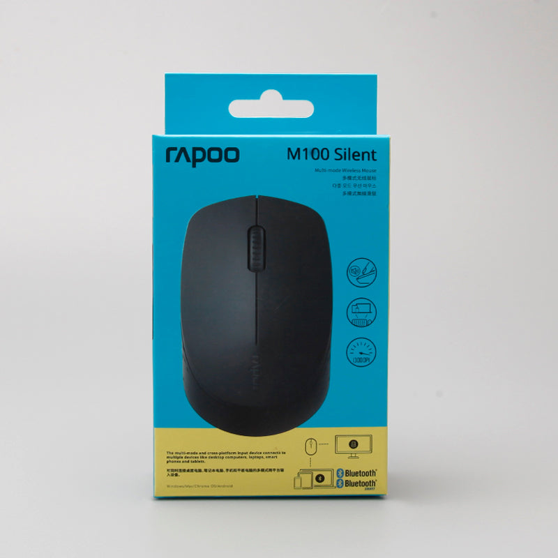 Rapoo Multi-mode Wireless Mouse Light Grey, 1 Year Warranty