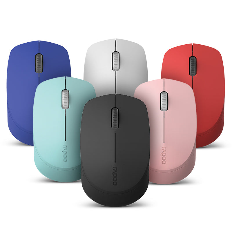 Rapoo Multi-mode Wireless Mouse Light Grey, 1 Year Warranty