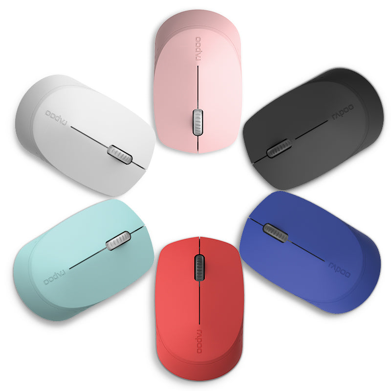 Rapoo Multi-mode Wireless Mouse Light Grey, 1 Year Warranty