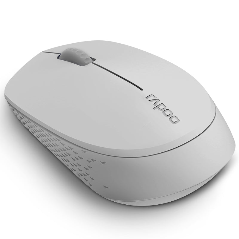 Rapoo Multi-mode Wireless Mouse Light Grey, 1 Year Warranty