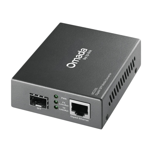 Omada Gigabit SFP Media Converter, 1 Year Warranty
