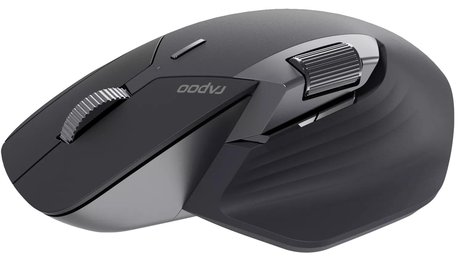 Rapoo Multi-mode Wireless Mouse Light Black, 1 Year Warranty