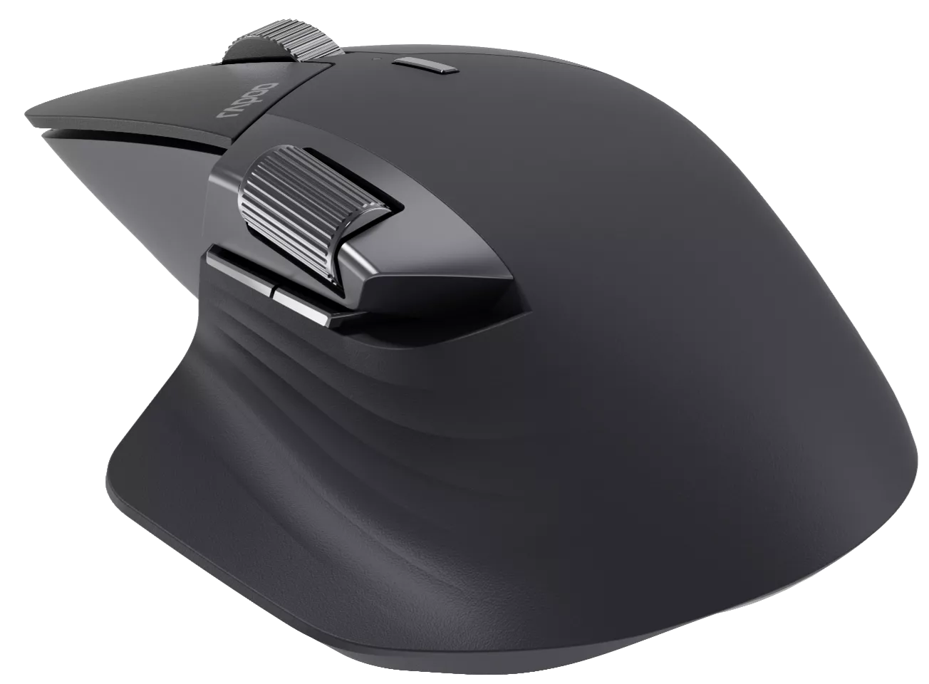 Rapoo Multi-mode Wireless Mouse Light Black, 1 Year Warranty
