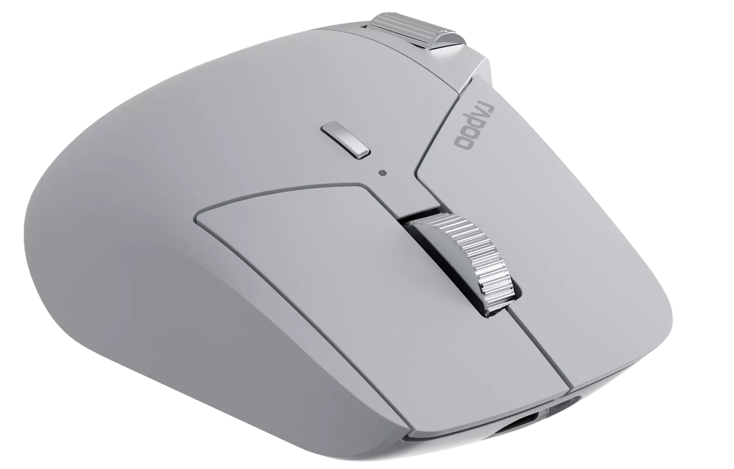 Rapoo Multi-mode Wireless Mouse Grey White, 1 Year Warranty