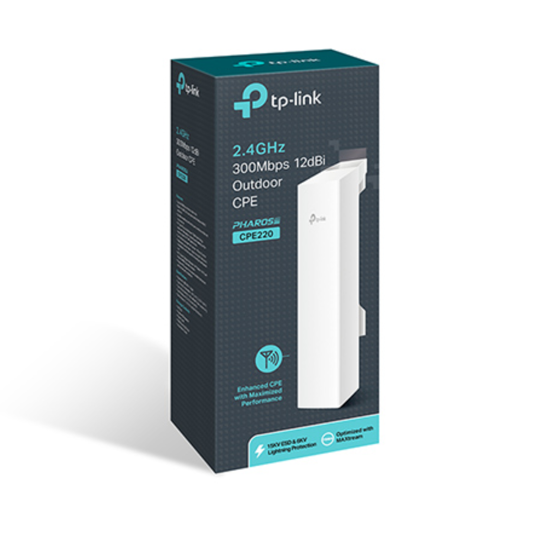 TP-Link 2.4GHz 300Mbps 12dBi Outdoor CPE, 2 Year Warranty