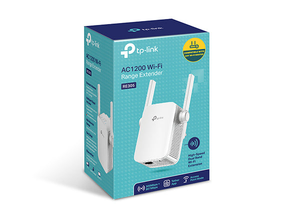 TP-Link AC1200 Wi-Fi Range Extender, 2 Year Warranty