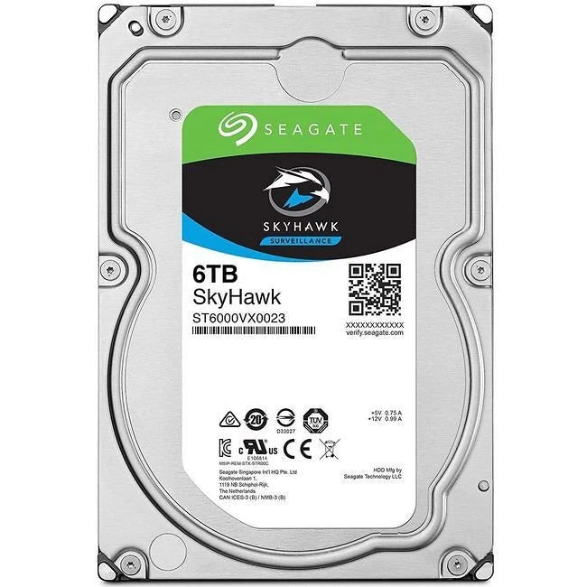 Seagate 6TB Surveillance HDD 3.5" SATA