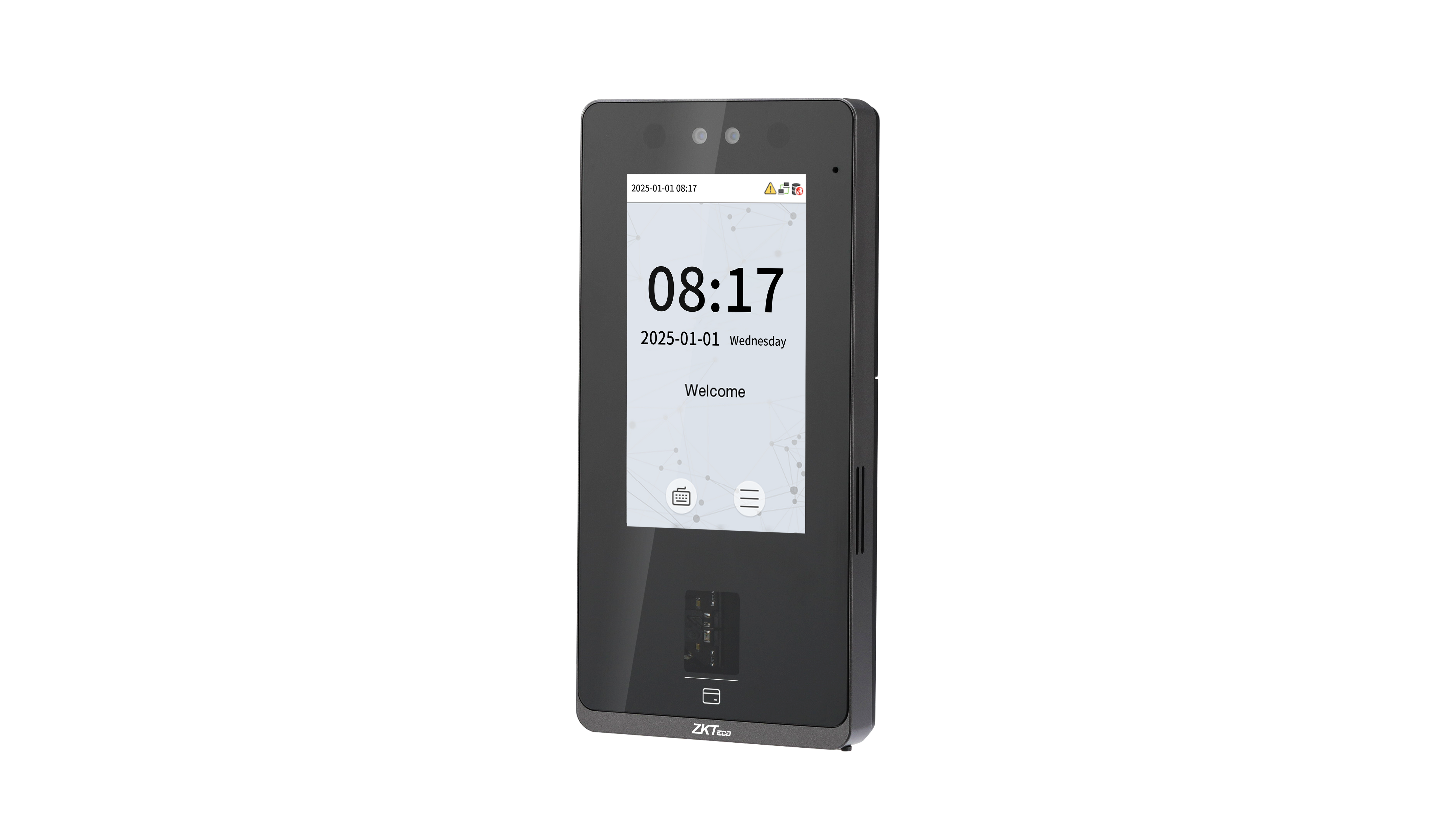 ZKTeco 4.3" Touch, Face, Fingerprint & RFID Outdoor IP65 Terminal, 1 Year Warranty
