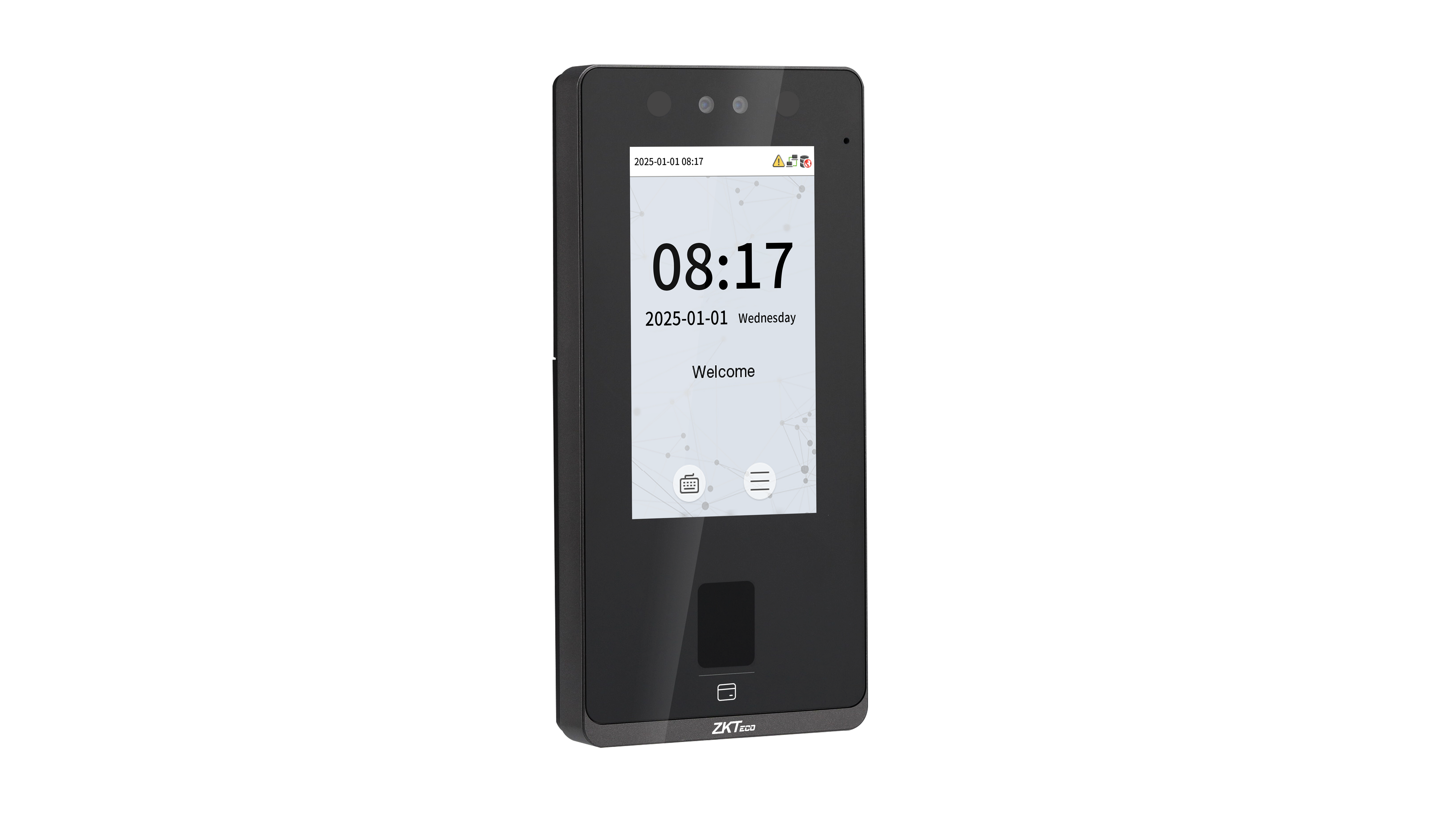 ZKTeco 4.3" Touch, Face, Fingerprint & RFID Outdoor IP65 Terminal, 1 Year Warranty