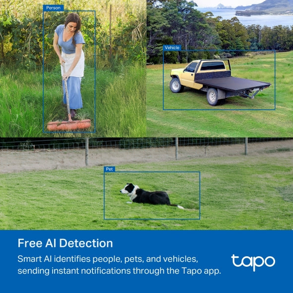 TP-Link TAPO Outdoor Pan/Tilt 4G LTE Camera, 2 Year Warranty