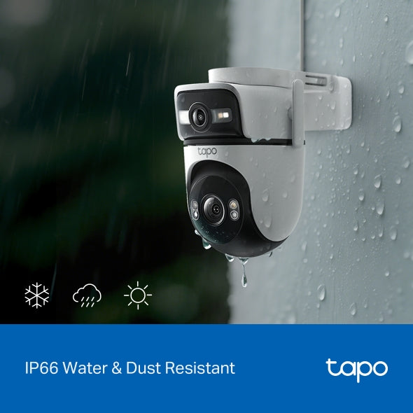 TP-Link Tapo C545D Outdoor Dual-Lens 2K Pan/Tilt Wi-Fi Security Camera