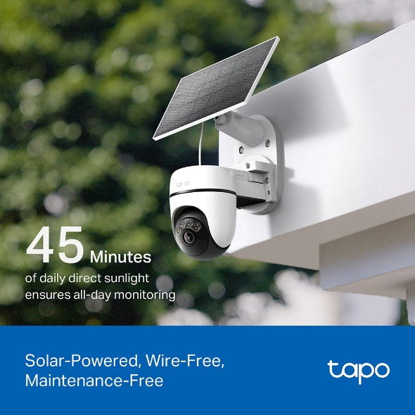 TP-Link Tapo C610 KIT Solar-Powered 4G LTE Outdoor Security Camera