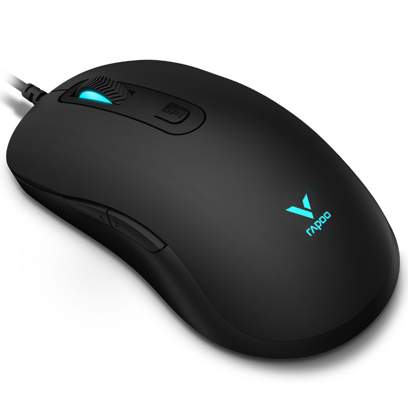 Rapoo Optical Gaming Mouse Black, 1 Year Warranty
