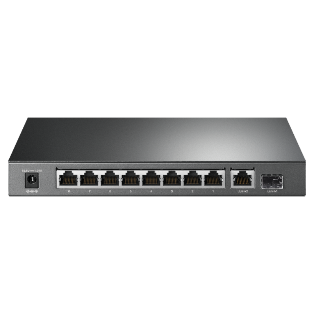 TP-link 10-Port Gigabit Desktop Switch with 8-Port PoE+, 2 Year Warranty