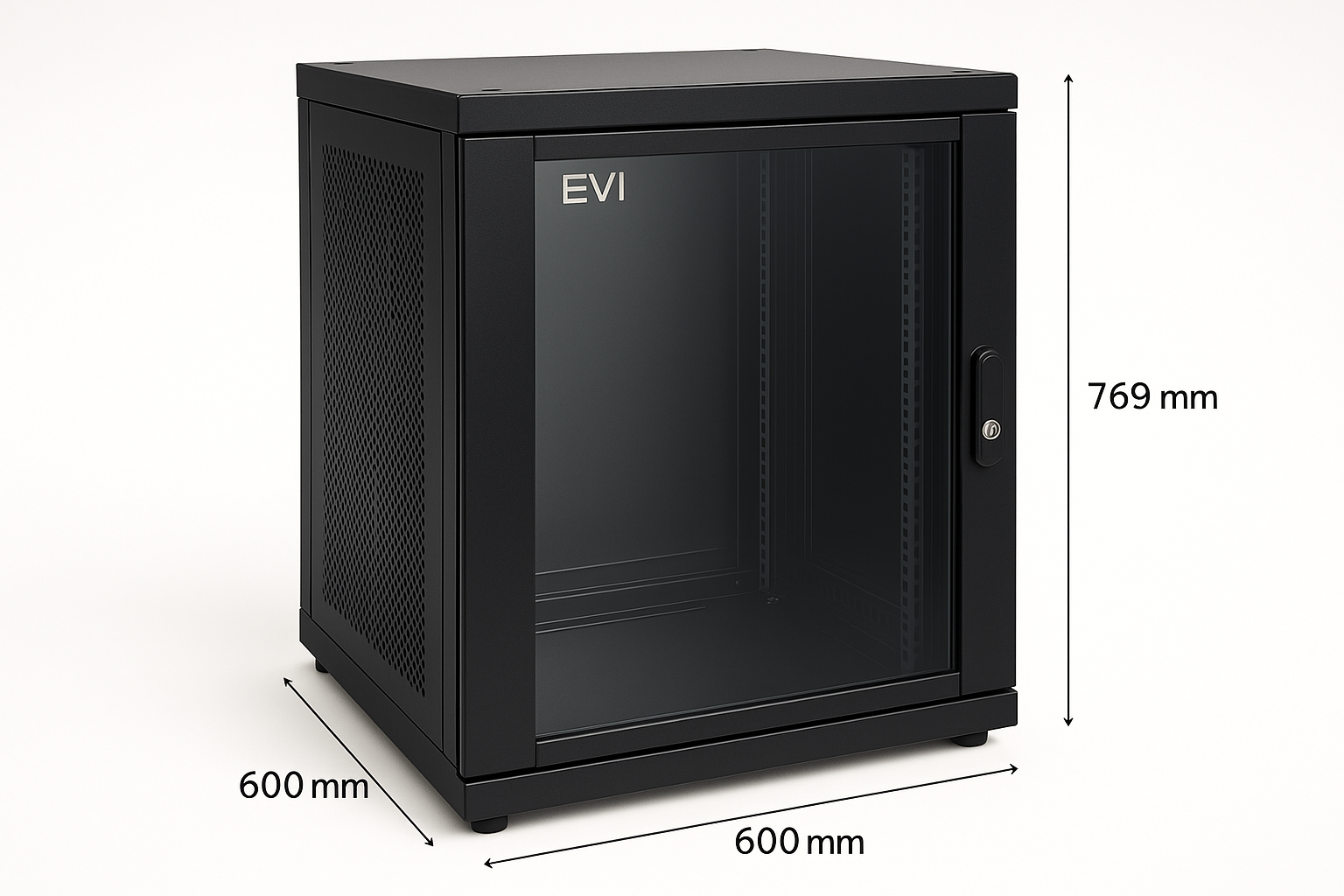 EVI 15U Wall Mount Rack Cabinet 600*600*769mm