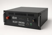 EVI 51.2V Rack Mountable 200Ah (10.24kWh) LiFePO4 battery,