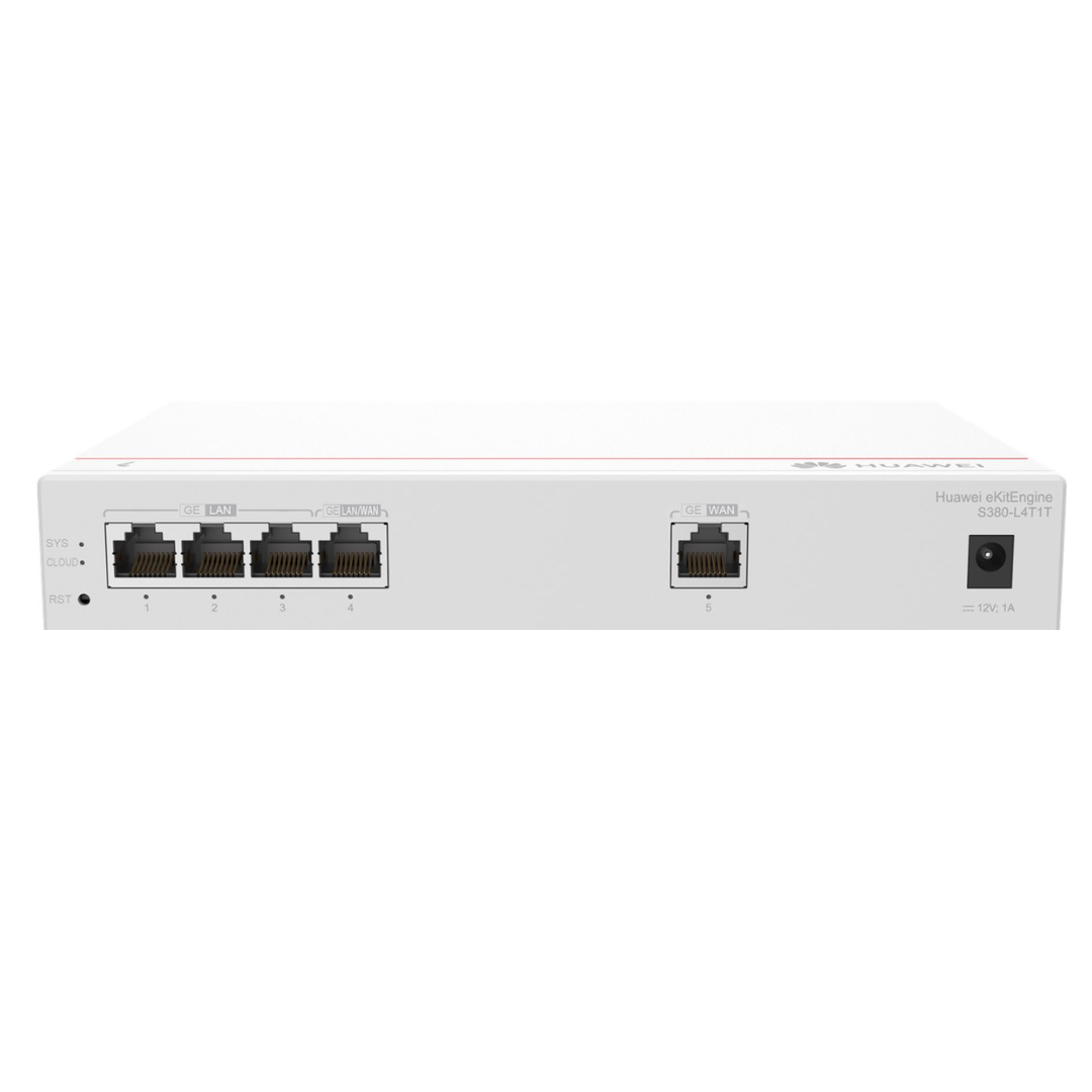 Huawei Service Gateway, 1*GE WAN, 4*GE LAN(PoE+, 50W), up to 150 users, 3 Year Warranty