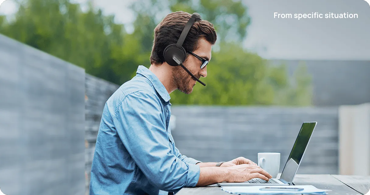 Yealink Bluetooth Wireless Headset, Without Dongle, 1 Year Warranty