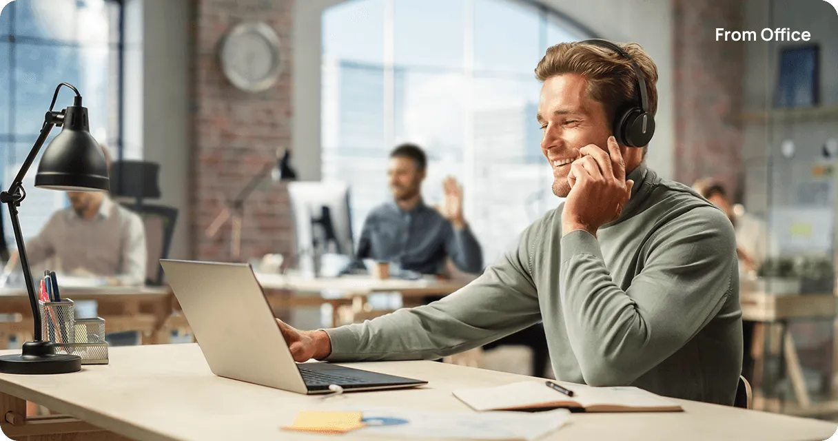Yealink Bluetooth Wireless Headset, Without Dongle, 1 Year Warranty